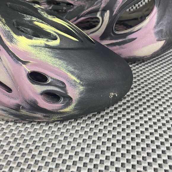 Adidas Yeezy Foam Runner MX Carbon Shoes Mens 12 Colorful Athletic GV7904 - Picture 11 of 13